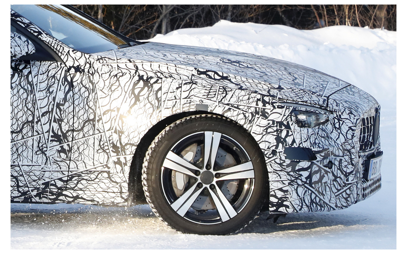 メルセデスAMG C43/C53(仮)開発車両(スクープ写真)