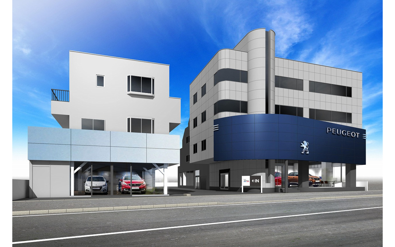 プジョー市川(パースイメージ)