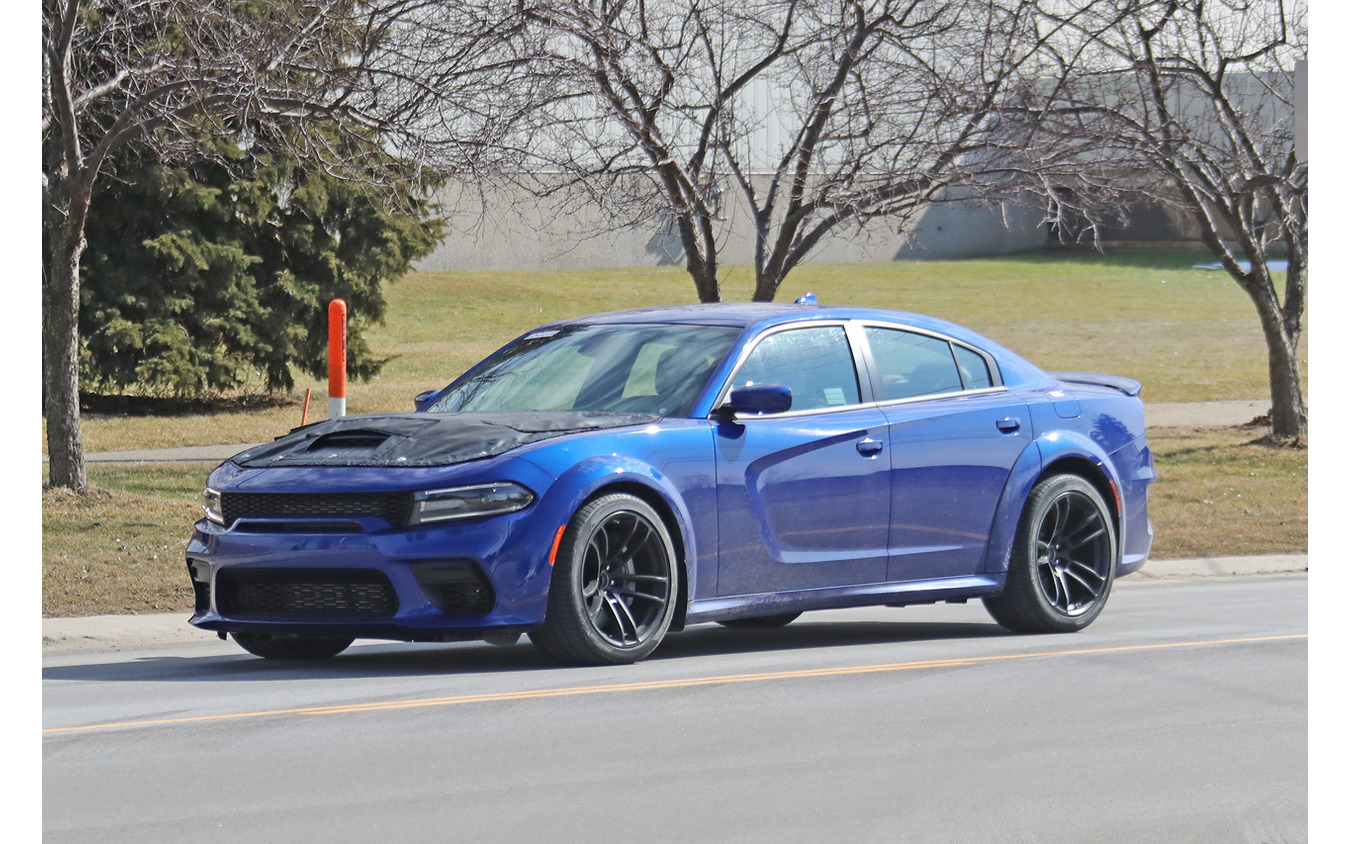 ダッジ チャージャー SRT ヘルキャット ワイドボディ「レッドアイ」プロトタイプ(スクープ写真)