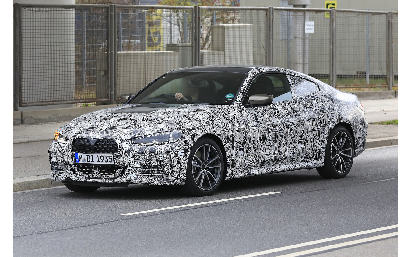 BMW 4シリーズ 新型プロトタイプ(スクープ写真)