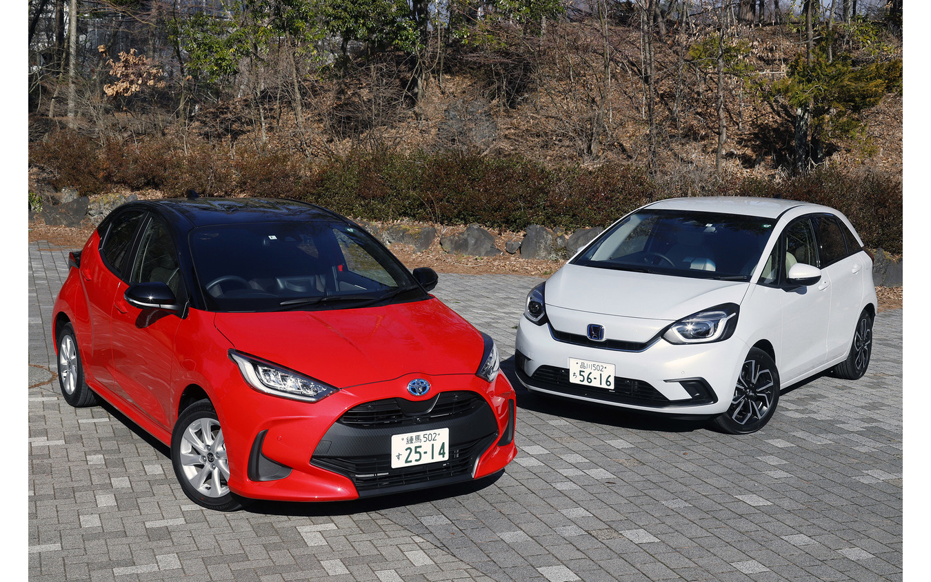 ヤリス Vs フィット 比較試乗 フィットは余裕の27km L超え ヤリスはガソリン車が健闘 燃費性能編 レスポンス Response Jp