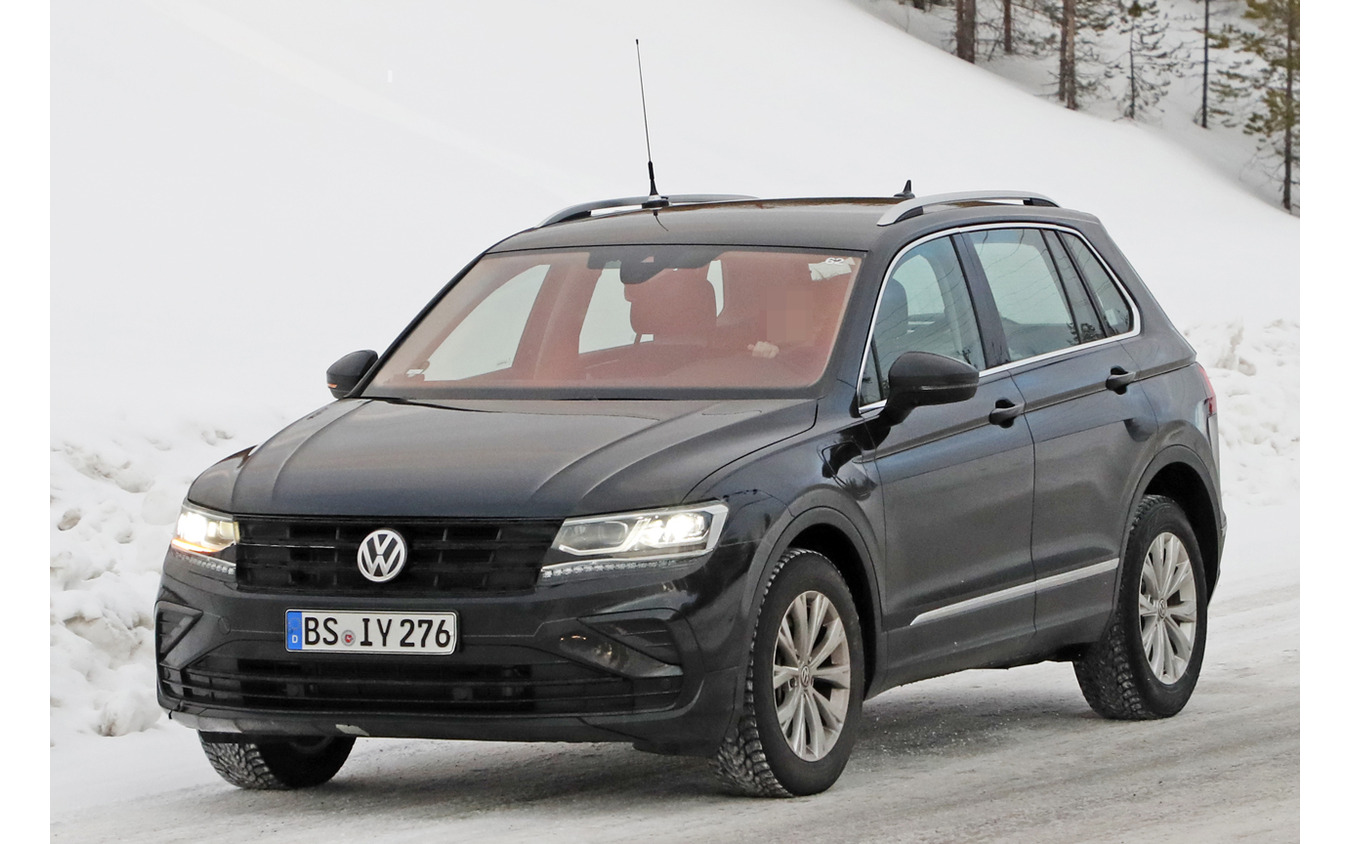 VW ティグアン GTE プロトタイプ(スクープ写真)
