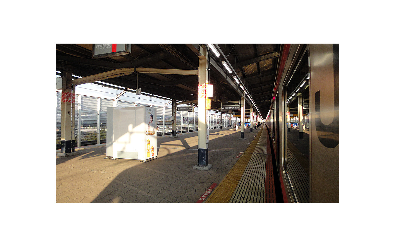東京ディズニーリゾートへの最寄り駅、舞浜駅（2020年4月5日17時ごろ）
