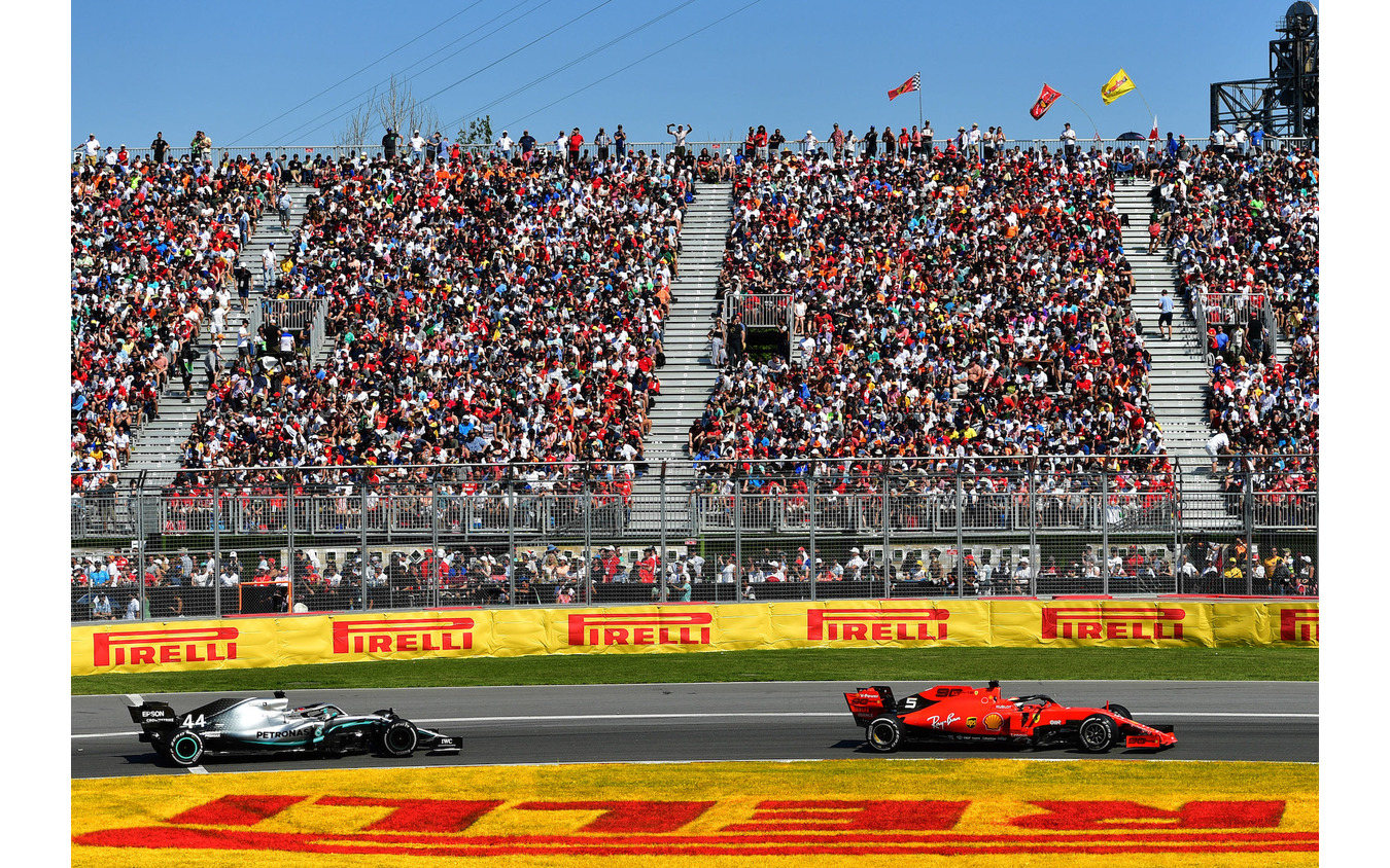 2019年F1カナダGPの模様。