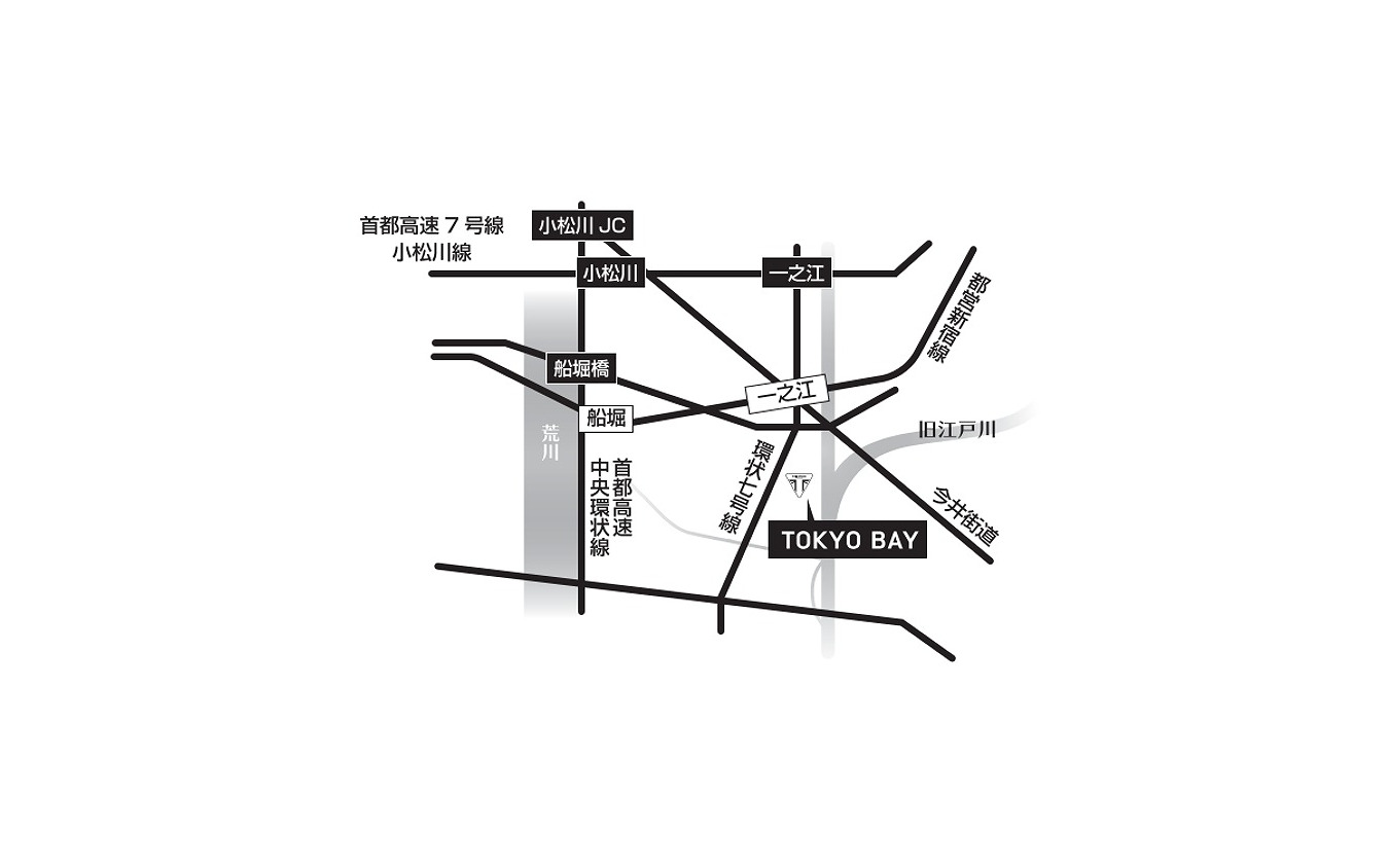 トライアンフ東京ベイ(地図)