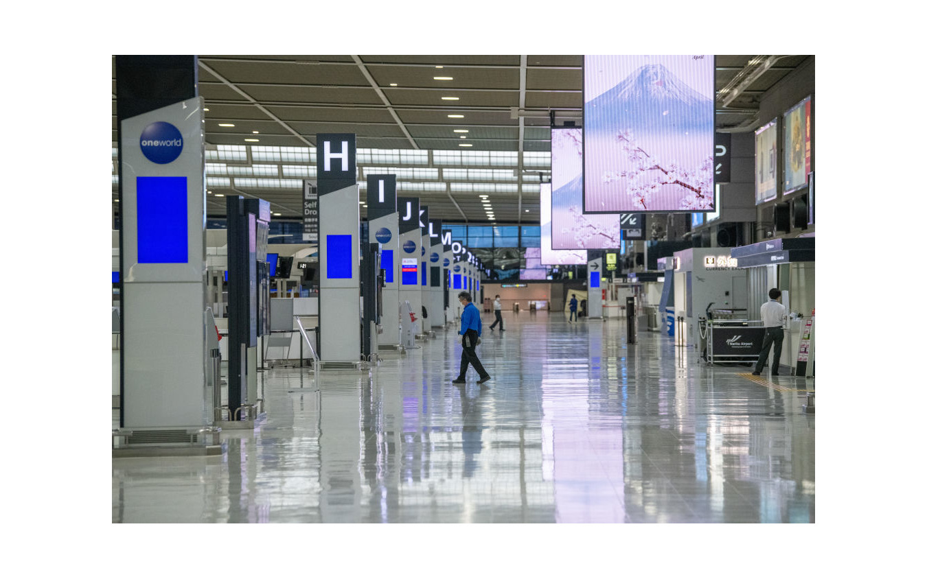 成田空港(4月17日)