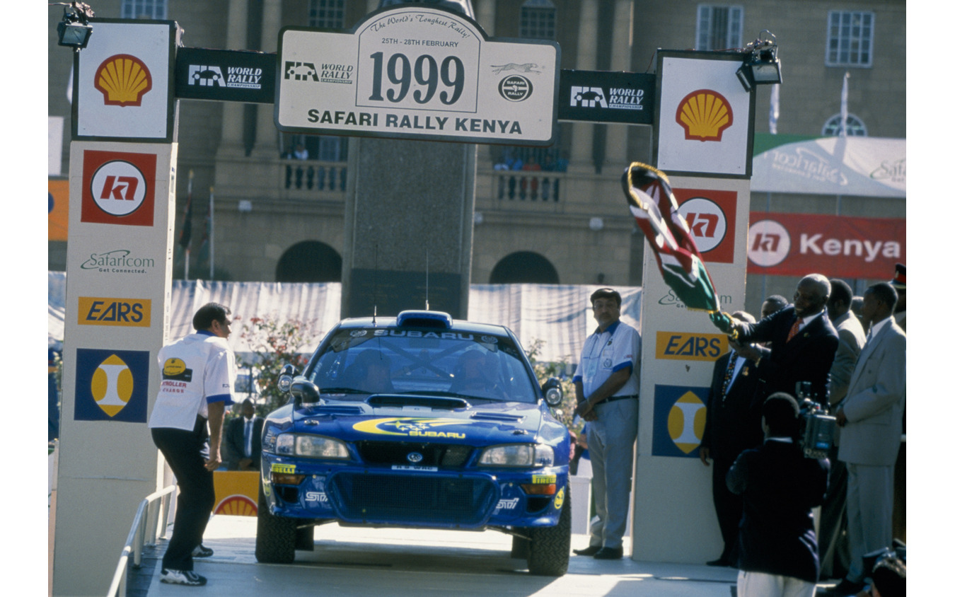 2002年以来となるWRCサファリの“復帰”はお預けに（写真は1999年のWRCサファリ）。