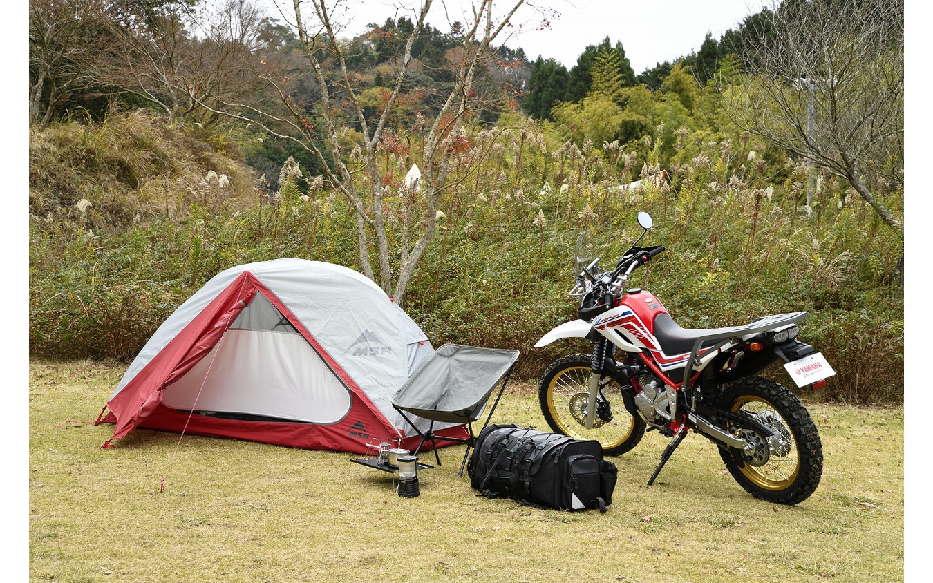 ヤマハ バイクレンタル、キャンプツーリングセットのイメージ