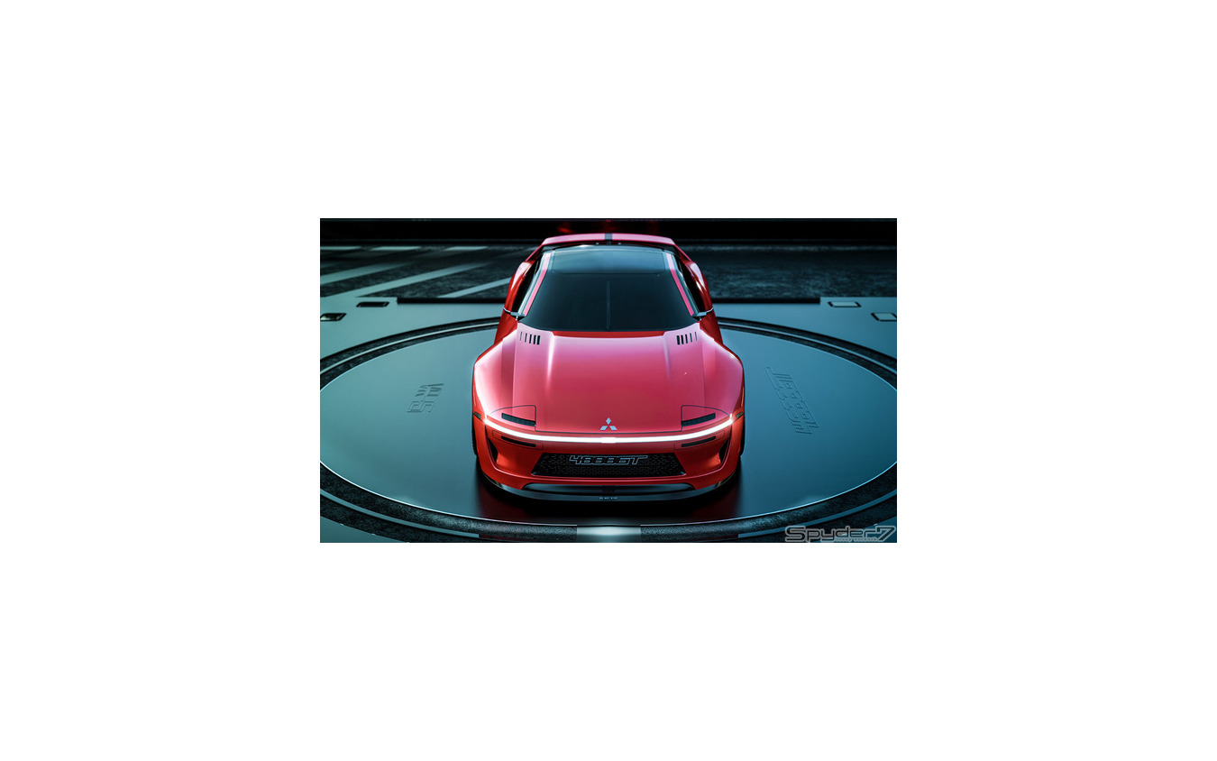 三菱 4000GT 予想CG