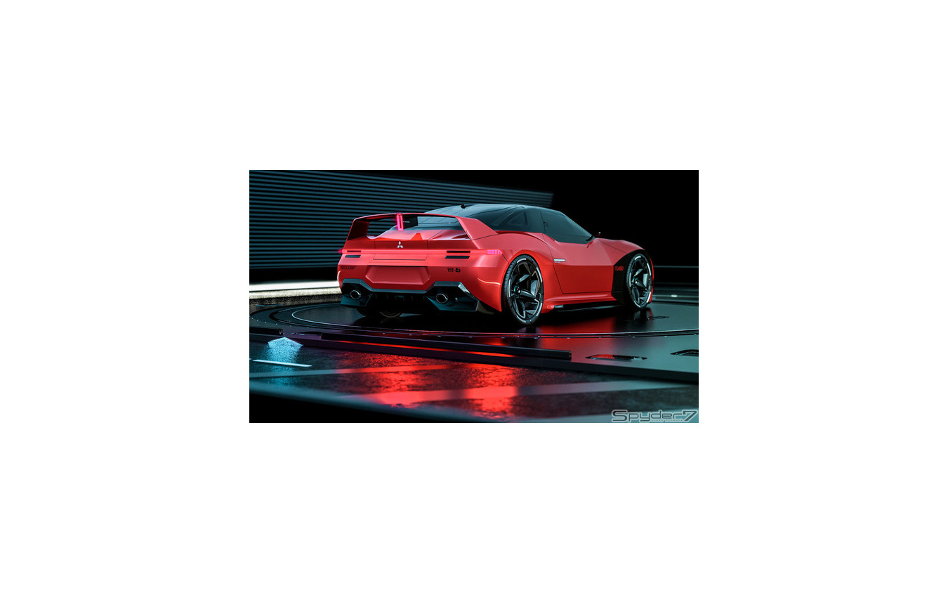三菱 4000GT 予想CG