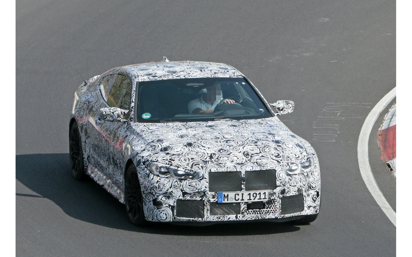 BMW M4クーペ 新型プロトタイプ(スクープ写真)