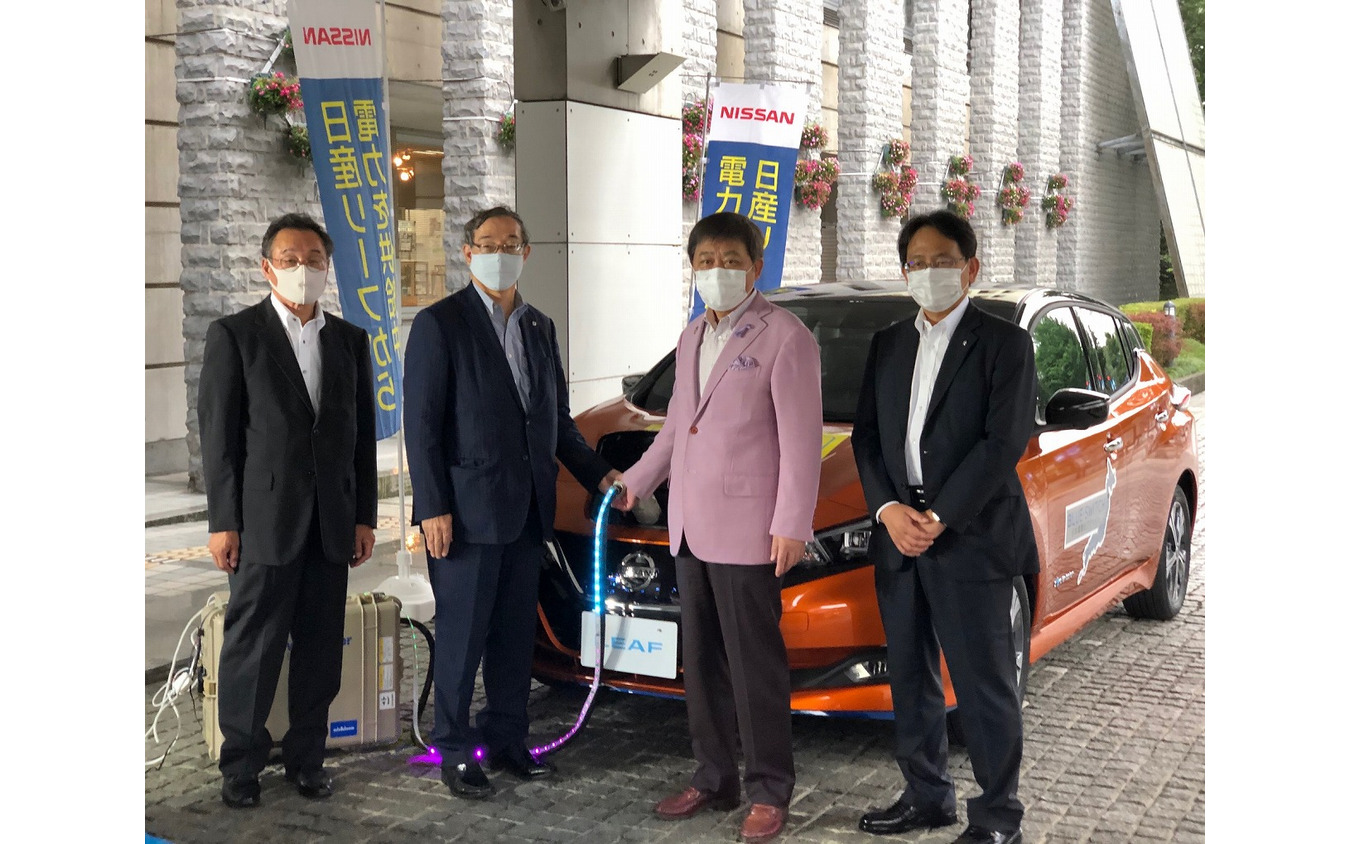 日産と富山市がEVを活用した「災害連携協定」を締結