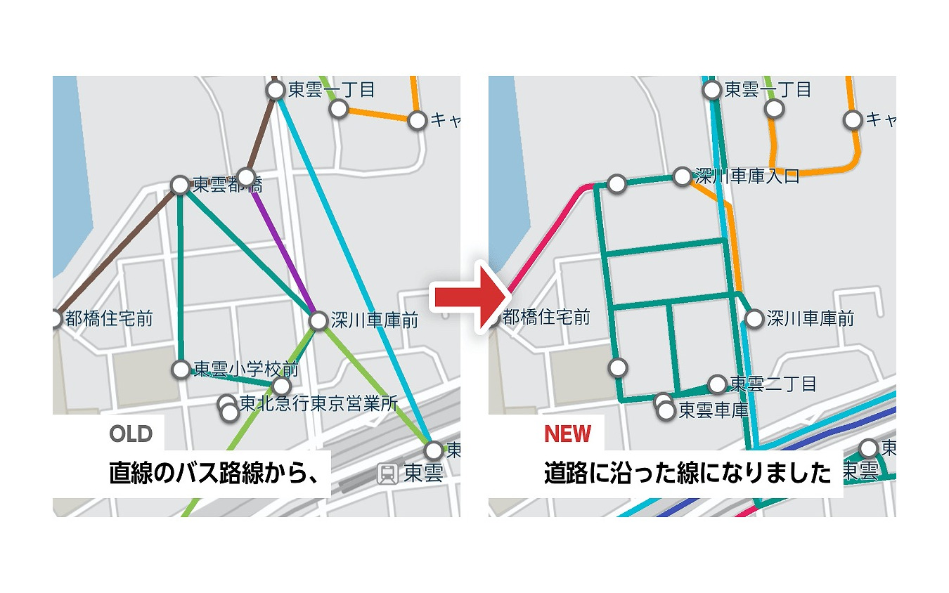 バス路線図