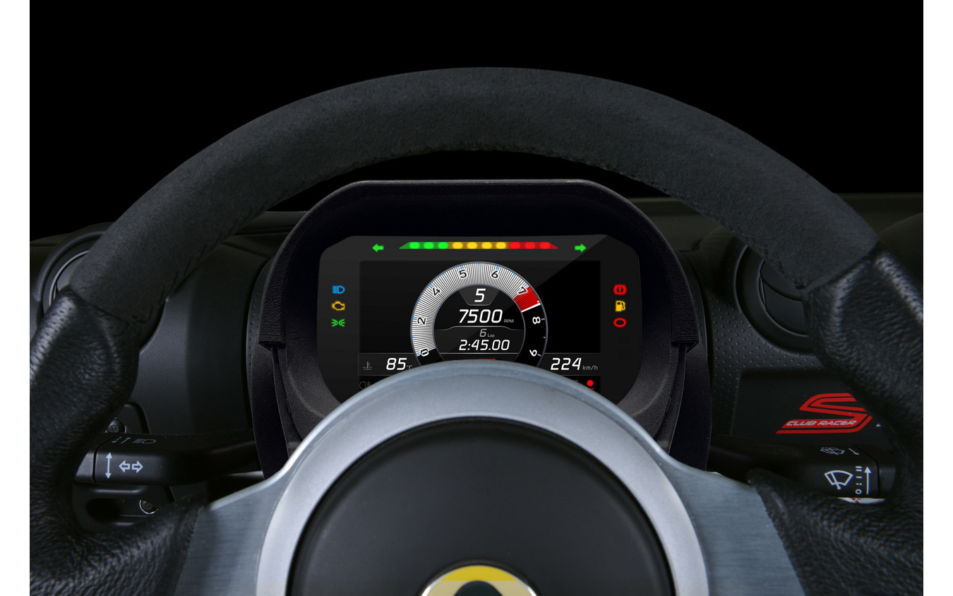 ロータス 後付けデジタルコックピット発表 世界4000以上のサーキットデータ収録 レスポンス Response Jp