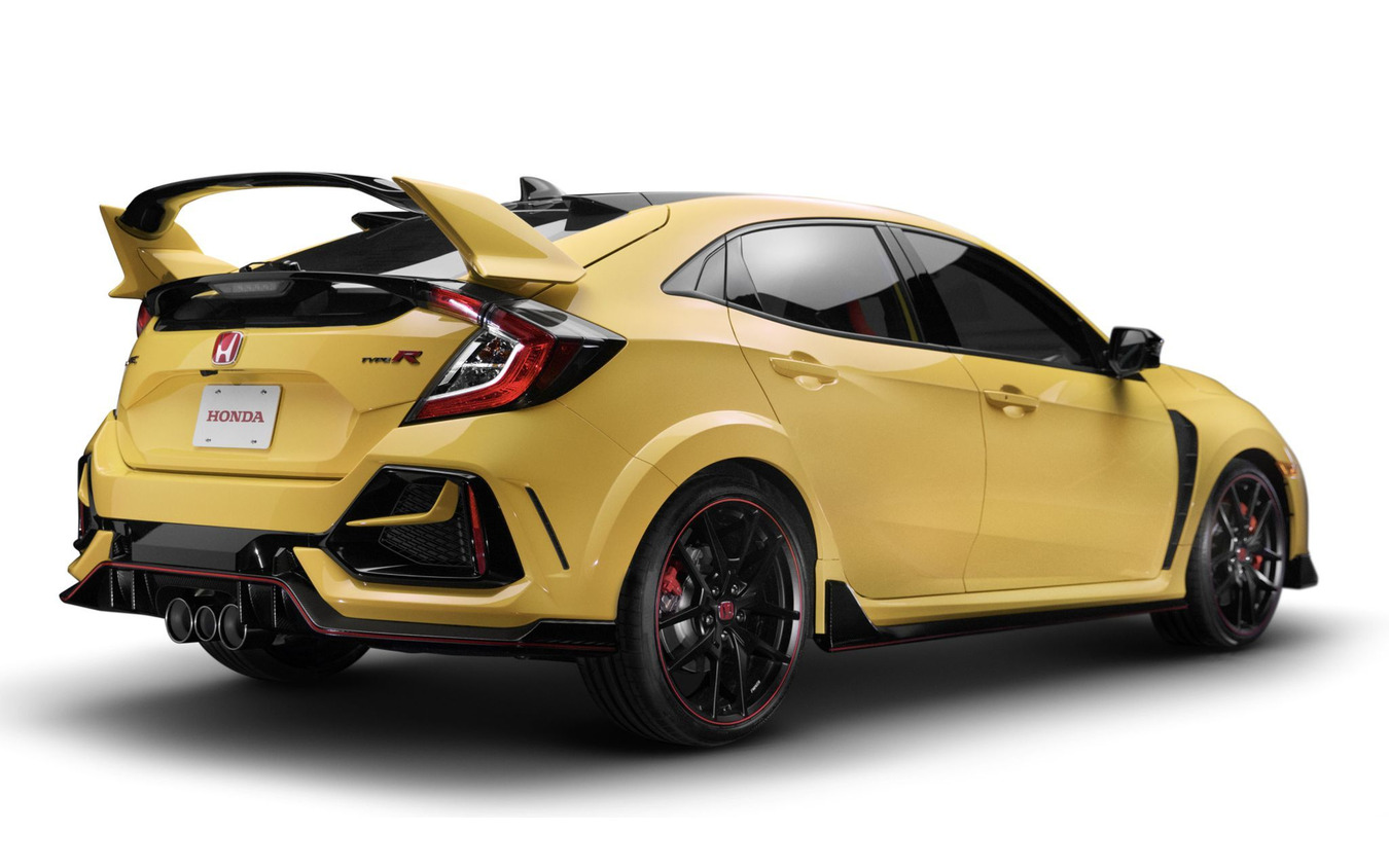 ホンダ・シビック・タイプR 改良新型のリミテッドエディション(北米仕様)