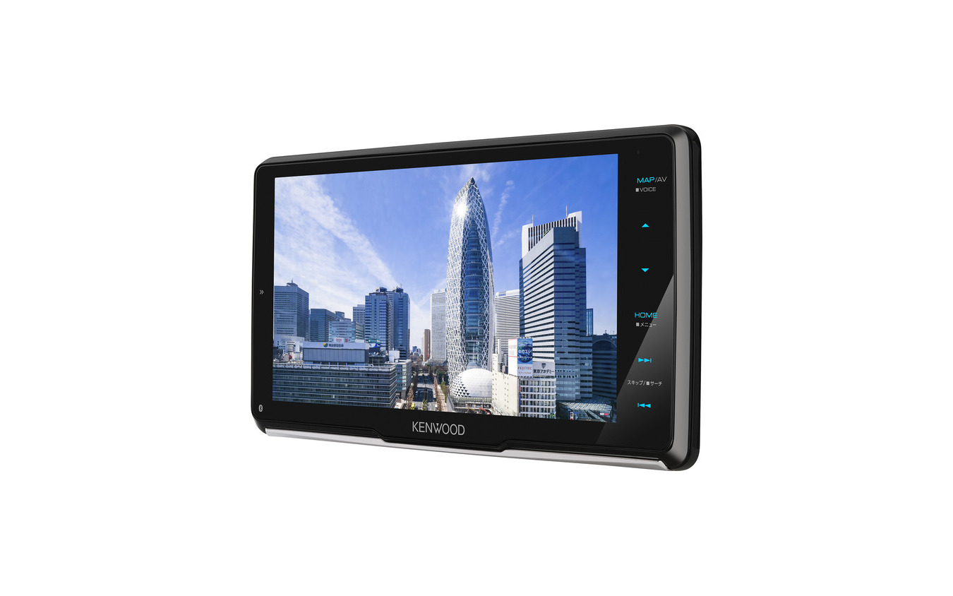 AV一体型ナビの一例(ケンウッド)。