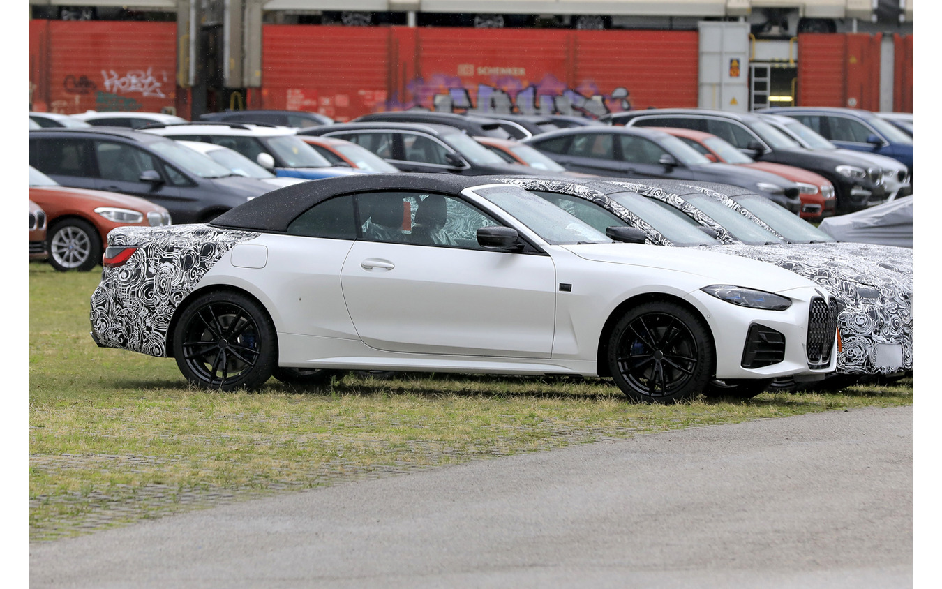 BMW 4シリーズカブリオレ 市販型プロトタイプ（スクープ写真）