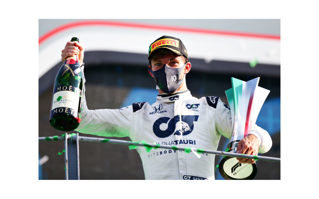 F1 イタリアGP】ホンダ今季2勝目…アルファタウリ・ホンダのピエール