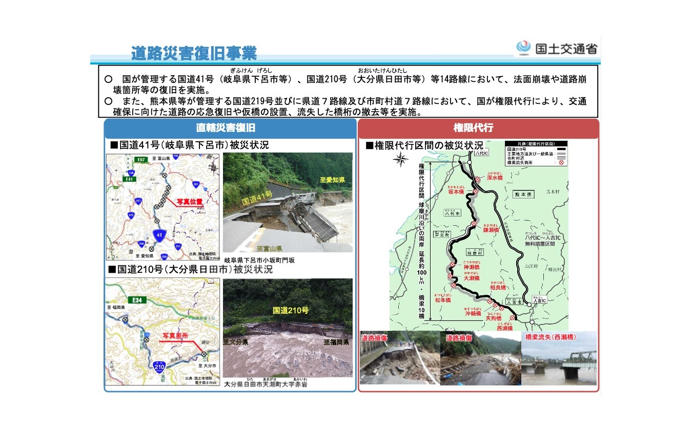 道路災害復旧事業