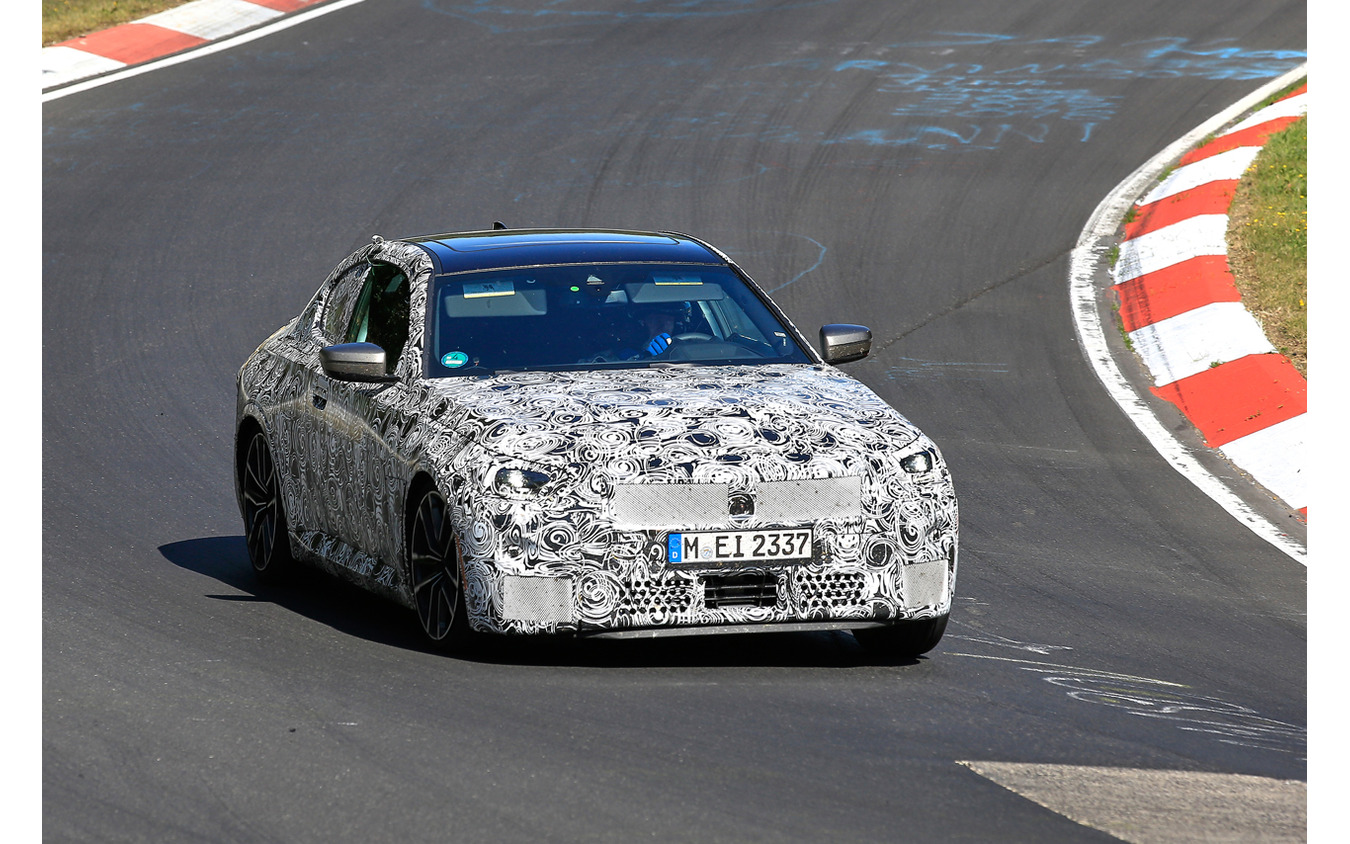 BMW 2シリーズ クーペ 次期型プロトタイプ(スクープ写真)