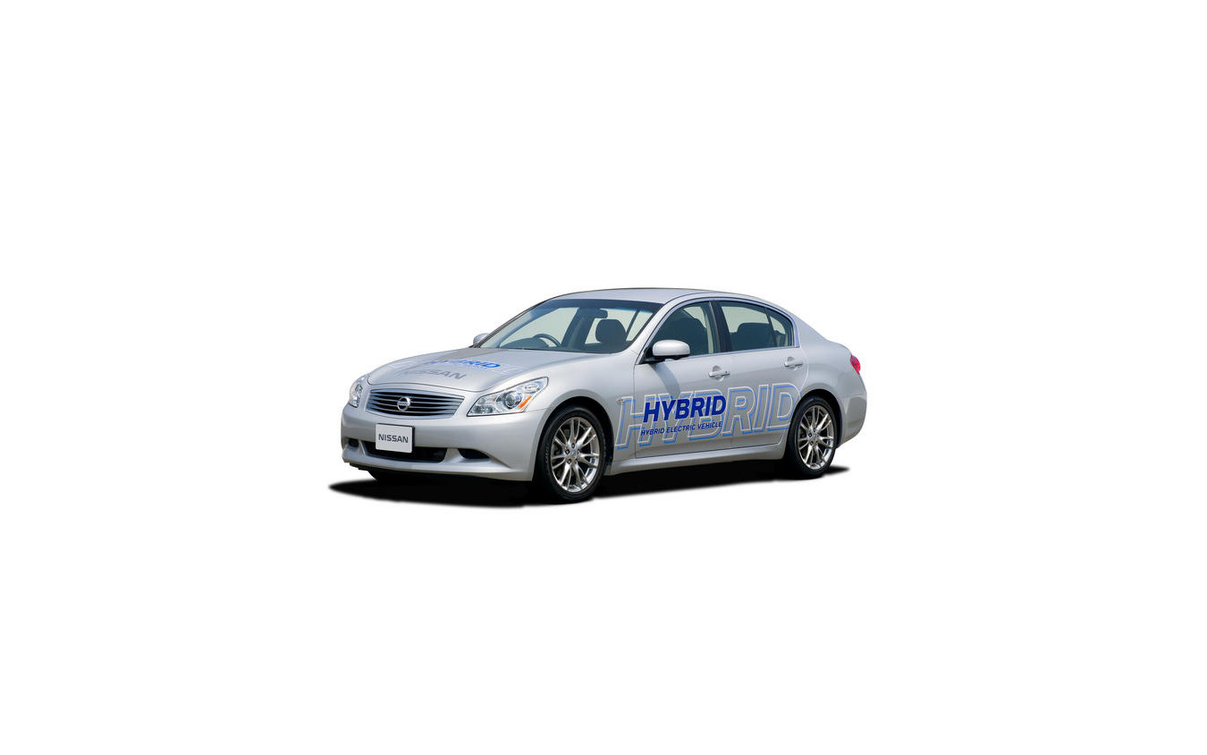 日産 ハイブリッド車の実験車両を公開 レスポンス Response Jp