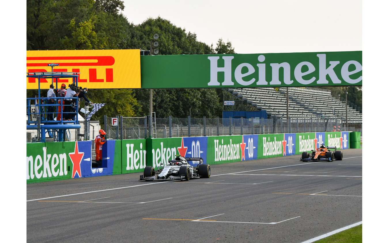 今季イタリアGPでF1初優勝を飾った#10 P.ガスリー（アルファタウリ・ホンダ）。