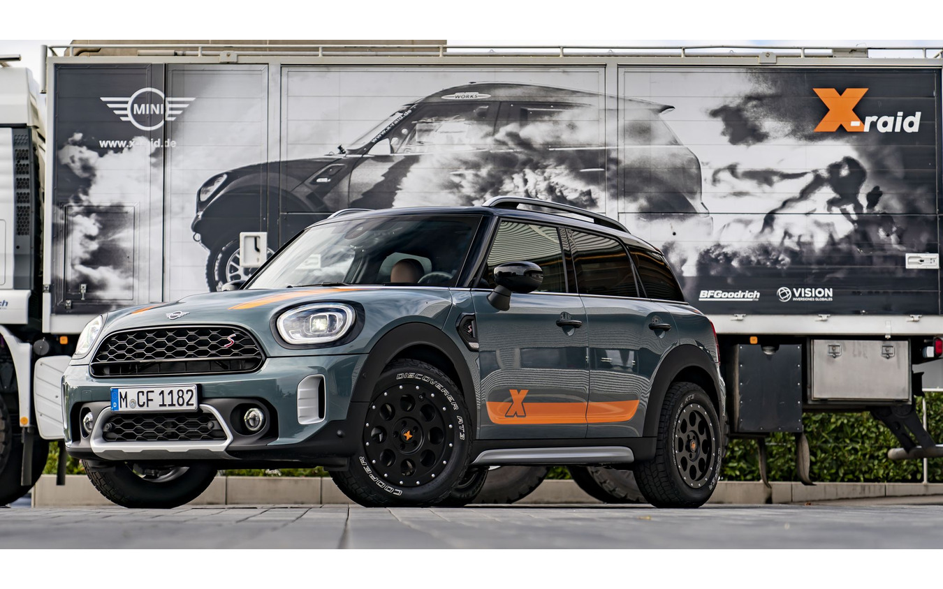 MINI カントリーマン（MINI クロスオーバー ）の「Powered by X-raid」パッケージ