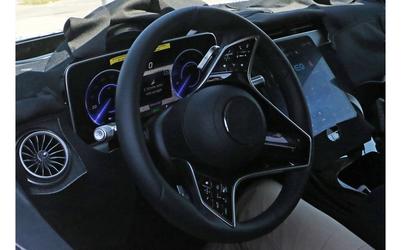 メルセデスベンツ EQS SUV(仮)市販型プロトタイプ(スクープ写真)