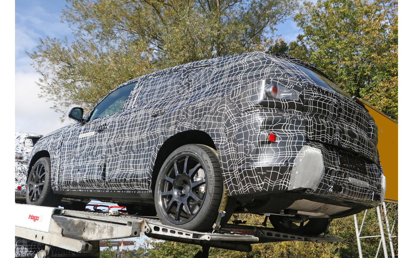 BMW X8 市販型プロトタイプ（スクープ写真）