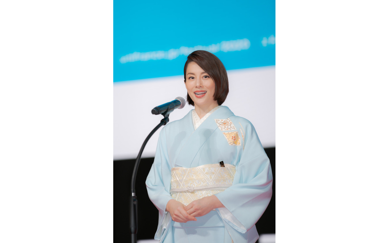 フェスティバルミューズとして米倉涼子が登場 「フランス映画祭2020横浜」開幕