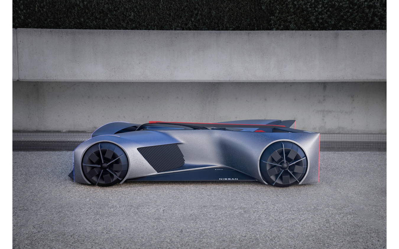 2050年の日産 GT-R をテーマにした学生の作品『GT-R(X)2050』