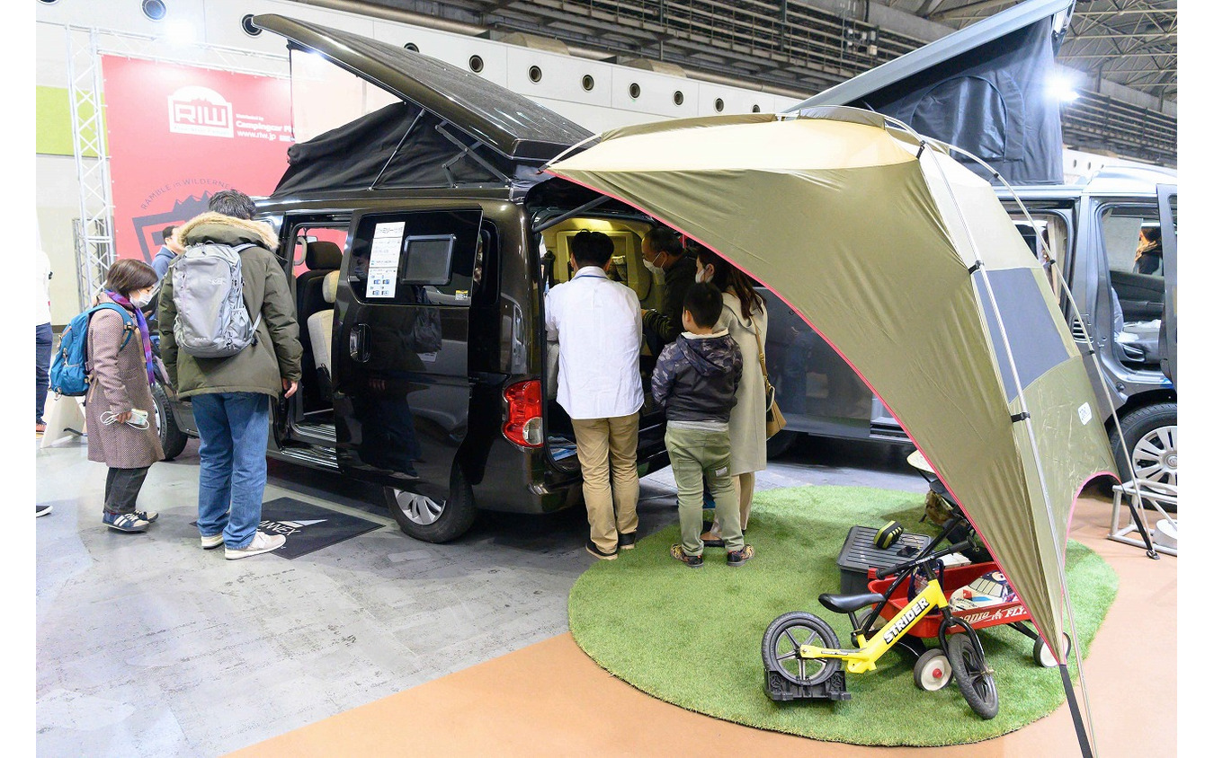 日本で販売されている自転車用キャンピングカー