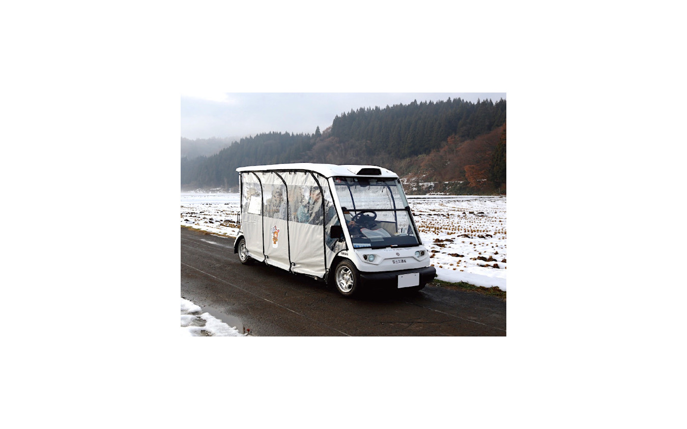 上小阿仁村での自動運転(2019年)