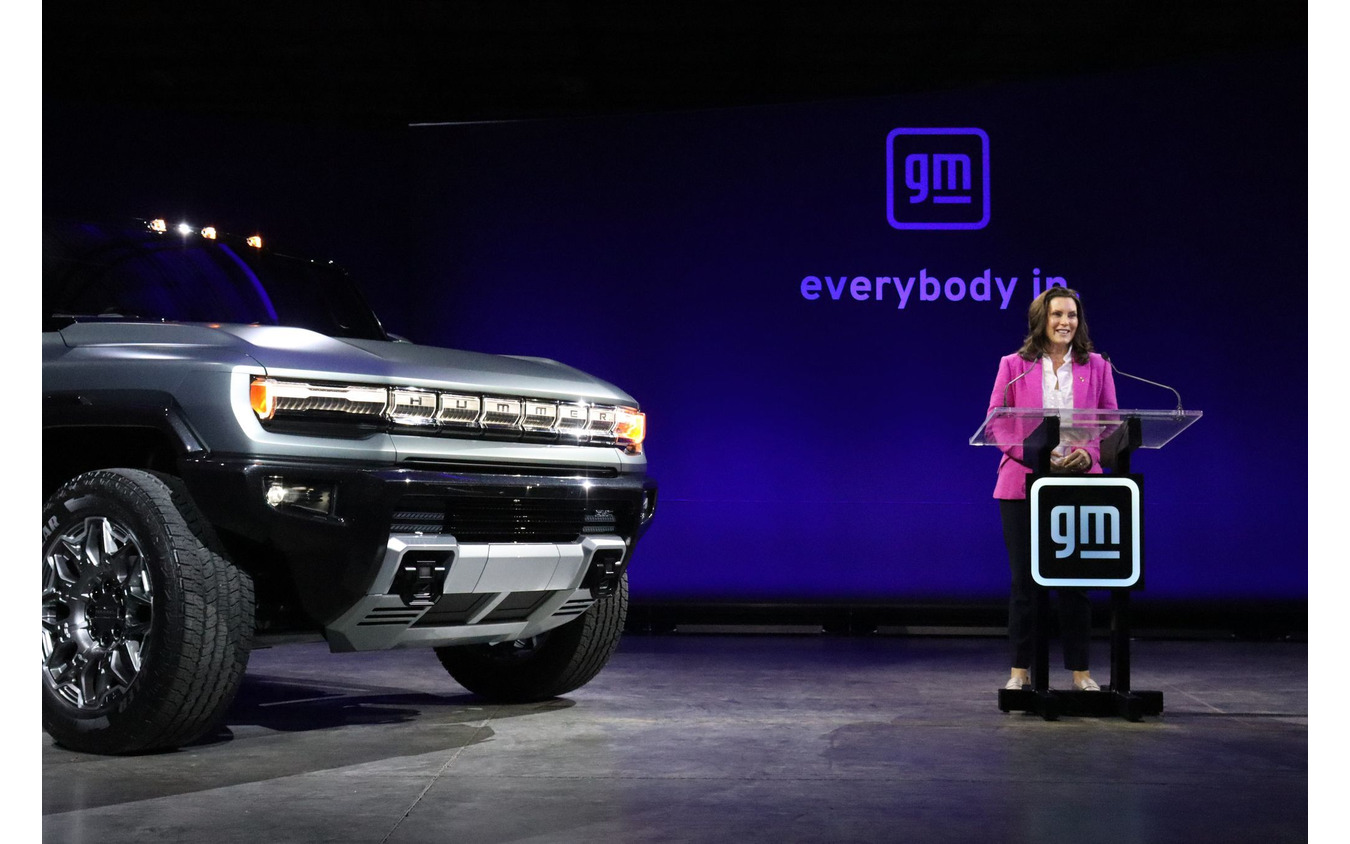 GMの「ファクトリーゼロ」で生産を行うと発表された GMC ハマー EV SUV