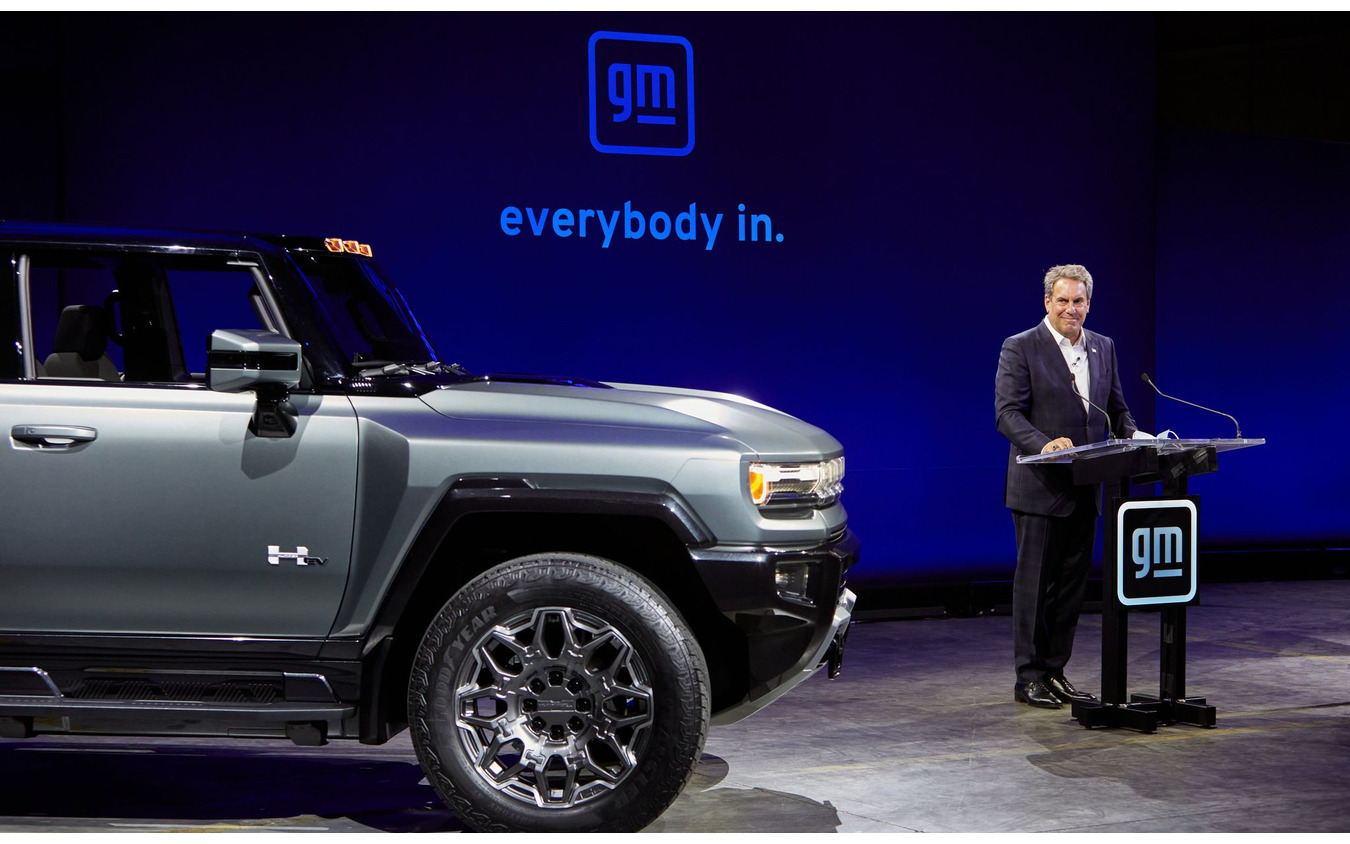 GMの「ファクトリーゼロ」で生産を行うと発表された GMC ハマー EV SUV