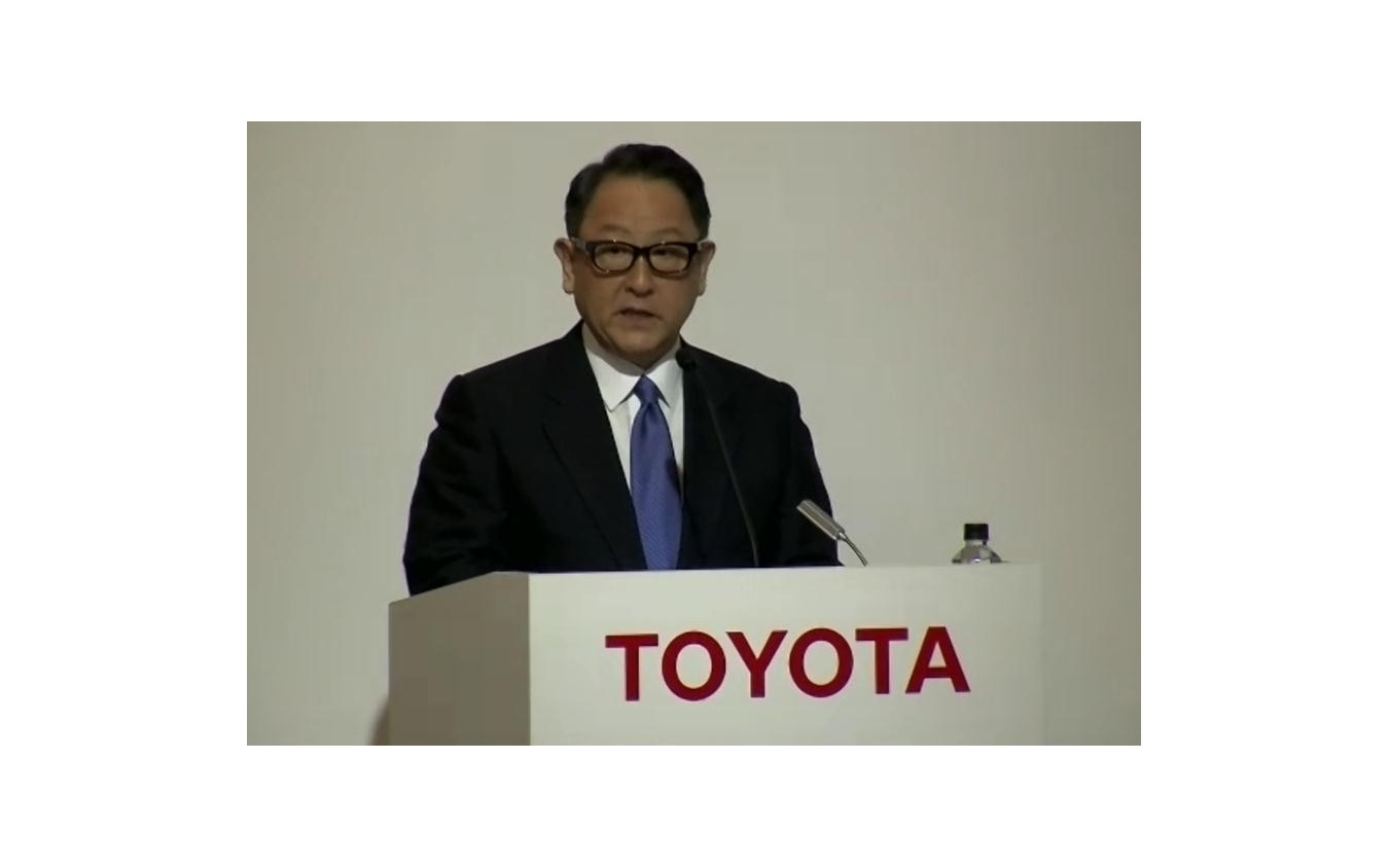 トヨタ自動車の豊田章男社長