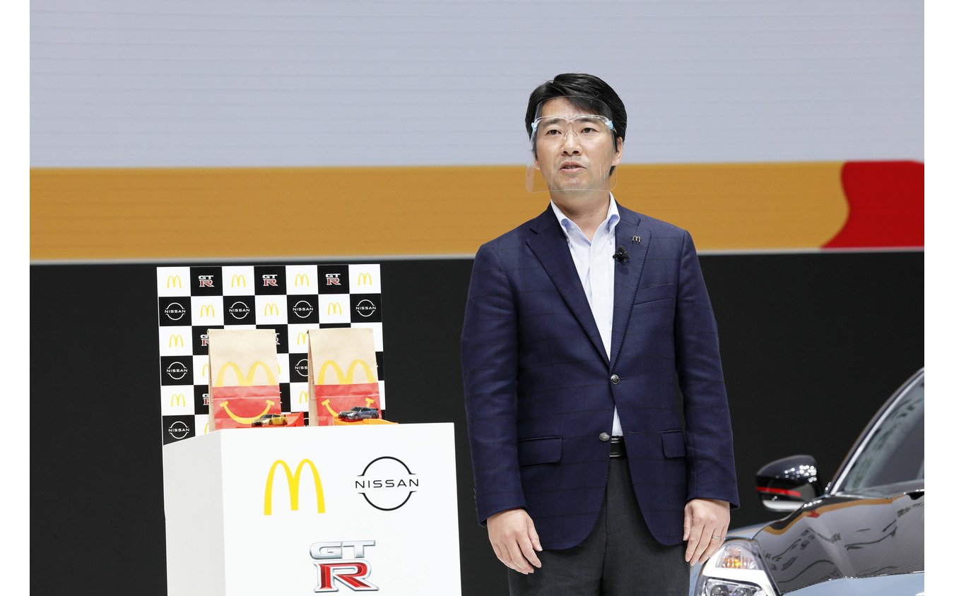 日本マクドナルド、マーケティング本部の元浜裕貴氏。