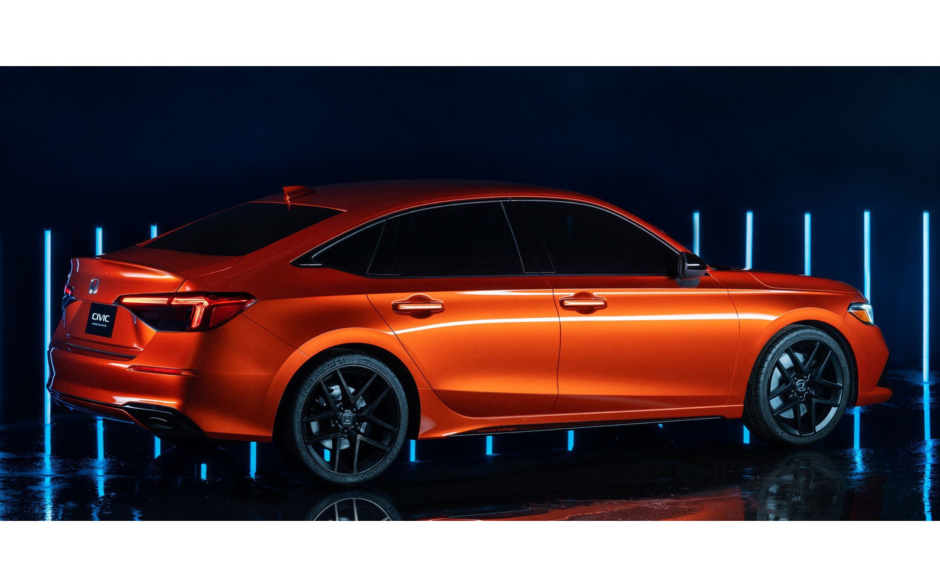 ホンダ ・シビック ・セダン 新型のプロトタイプ(参考)