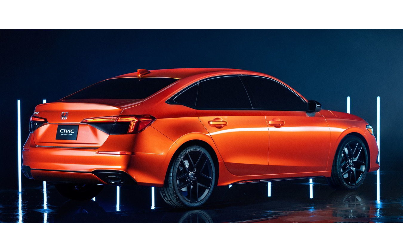 ホンダ ・シビック ・セダン 新型のプロトタイプ(参考)