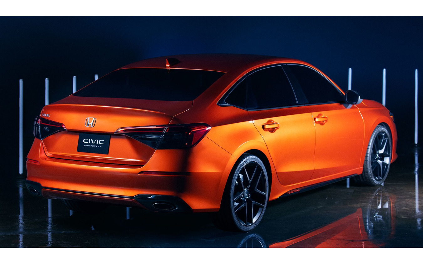 ホンダ ・シビック ・セダン 新型のプロトタイプ(参考)