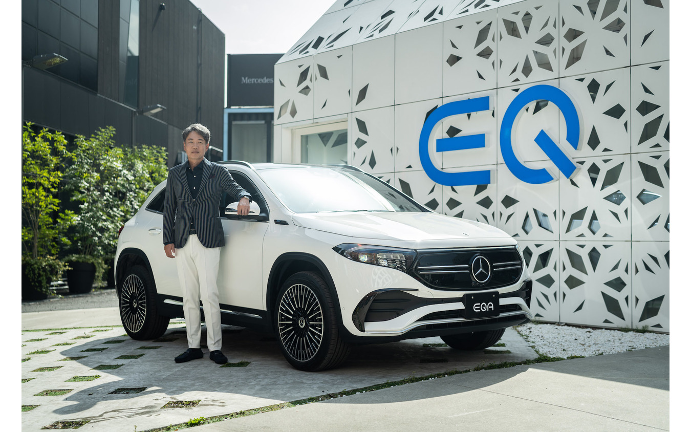 メルセデスベンツの新型EV、EQAとメルセデス・ベンツ日本の上野社長