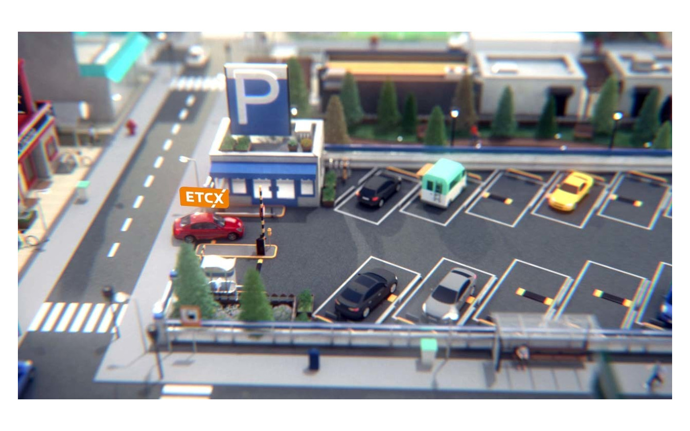ETCXの利用想定例:駐車場での利用