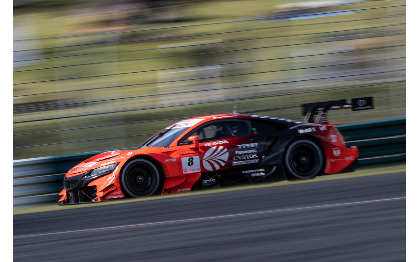 GT500クラス予選2位の#8 ARTA NSX-GT(野尻智紀/福住仁嶺)