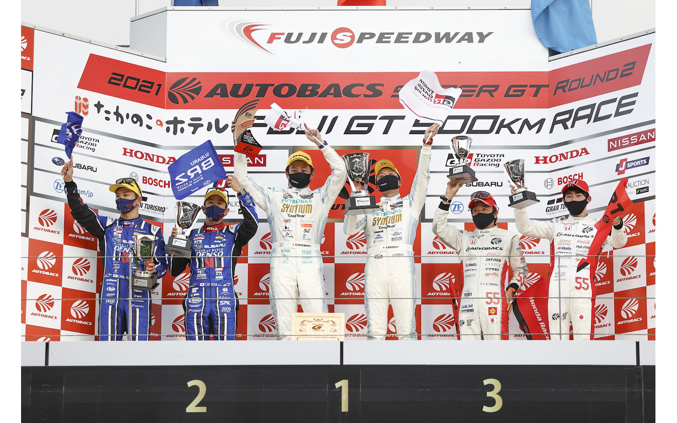 GT300クラス表彰式
