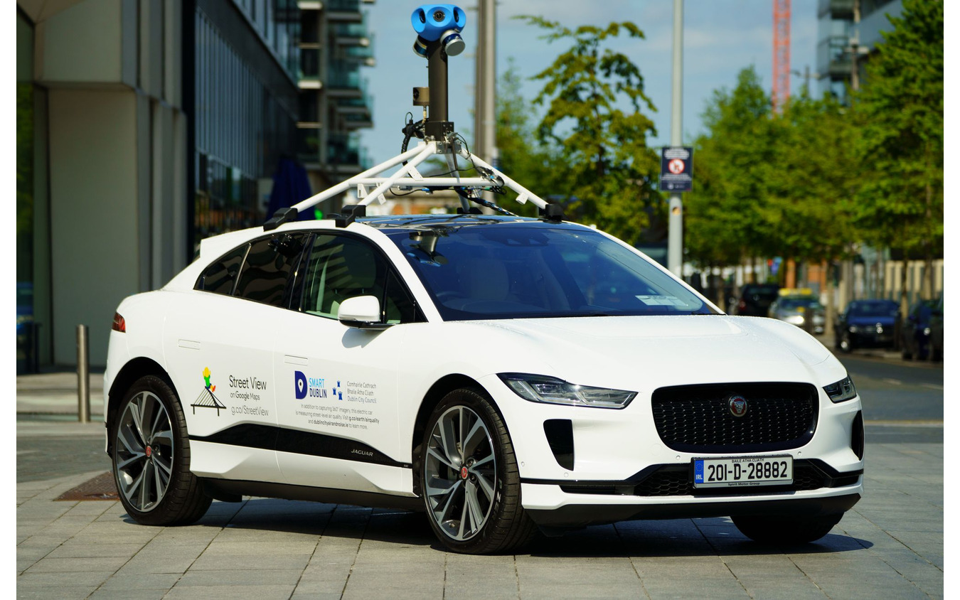 ジャガー I-PACE の「Google ストリートビュー」撮影車両