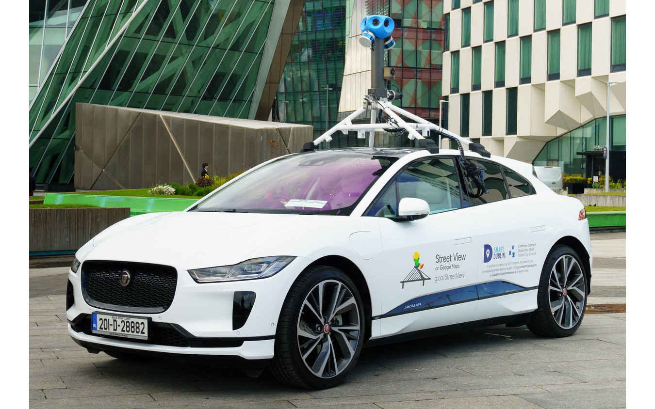 ジャガー I-PACE の「Google ストリートビュー」撮影車両