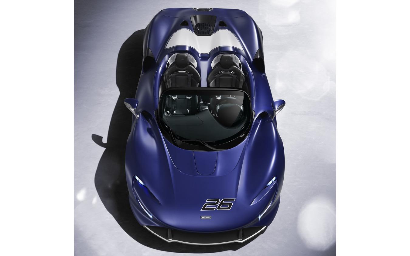 マクラーレン・エルバ のフロントウインドスクリーン装着車