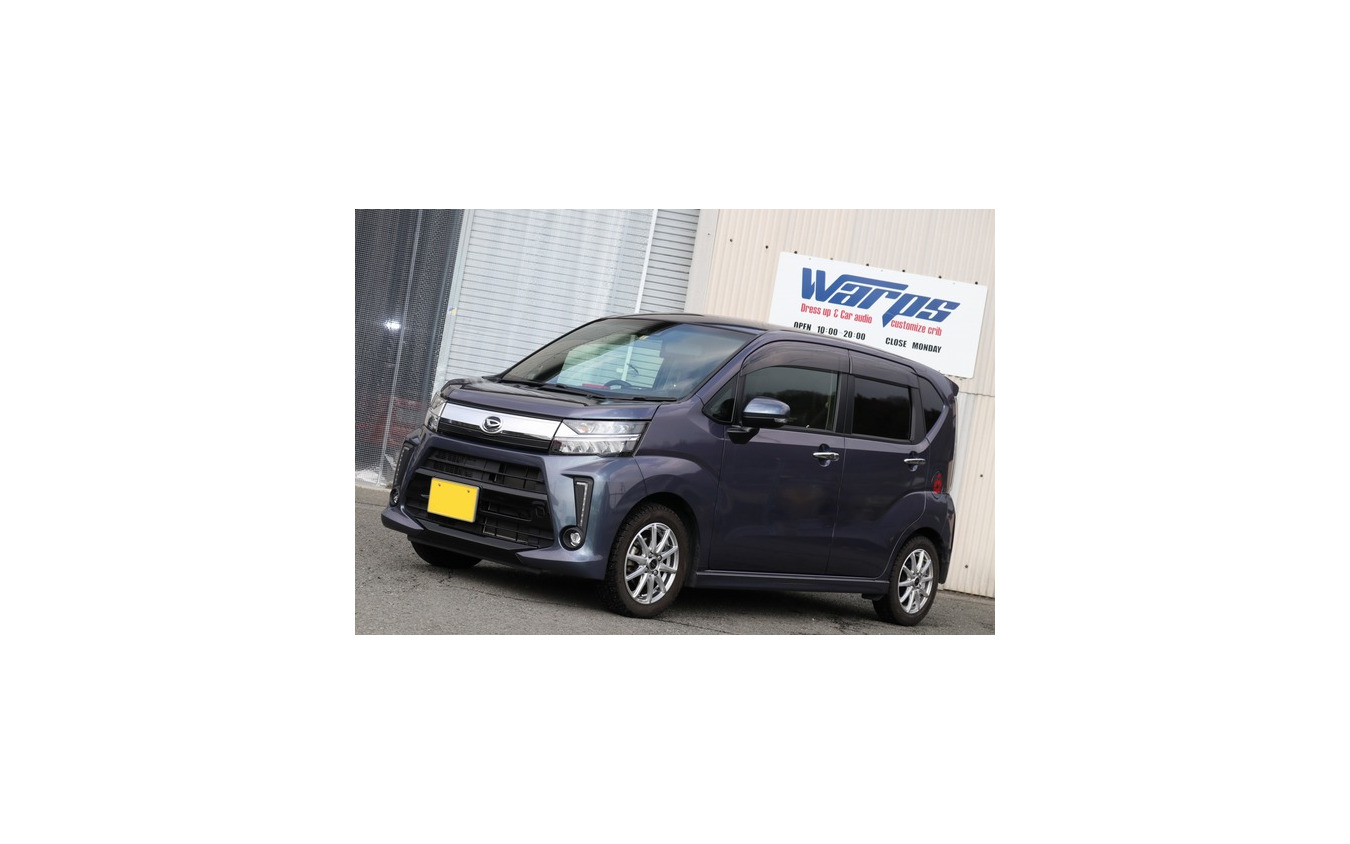 car audio newcomer! ダイハツ ムーヴ(オーナー:廣下瑠里子さん) by Warps 前編
