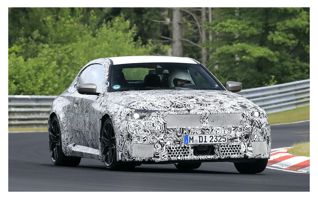 BMW M2クーペ 新型プロトタイプ(スクープ写真)