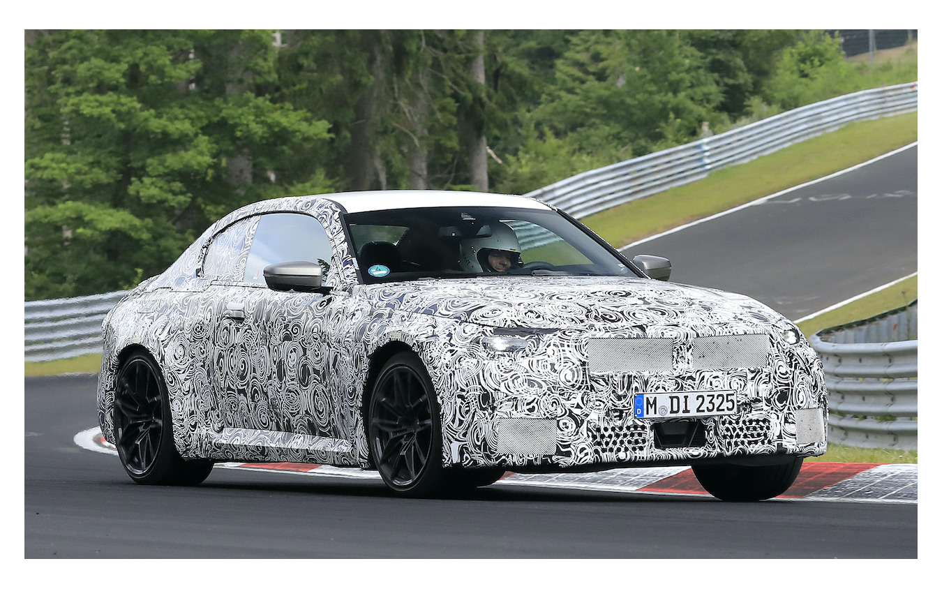 BMW M2クーペ 新型プロトタイプ(スクープ写真)